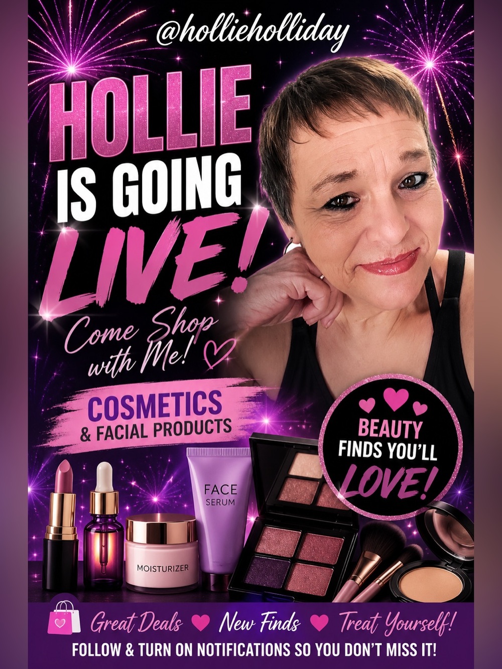 FLYER FOR @hollieholliday